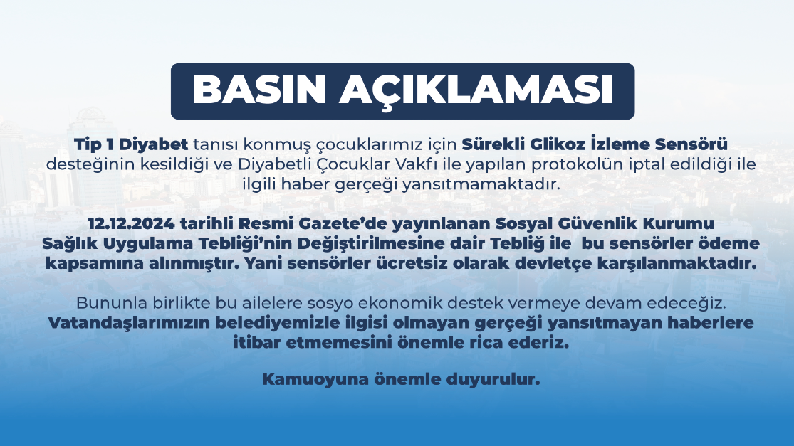 BASIN AÇIKLAMASI